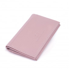 Визитница-книжка ST Leather Розовая