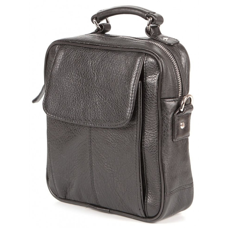 Сумка SHVIGEL з високоякісної шкіри Чорна