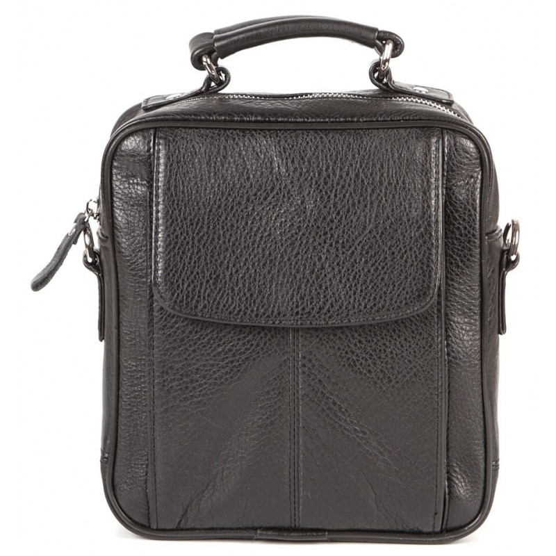 Сумка SHVIGEL з високоякісної шкіри Чорна
