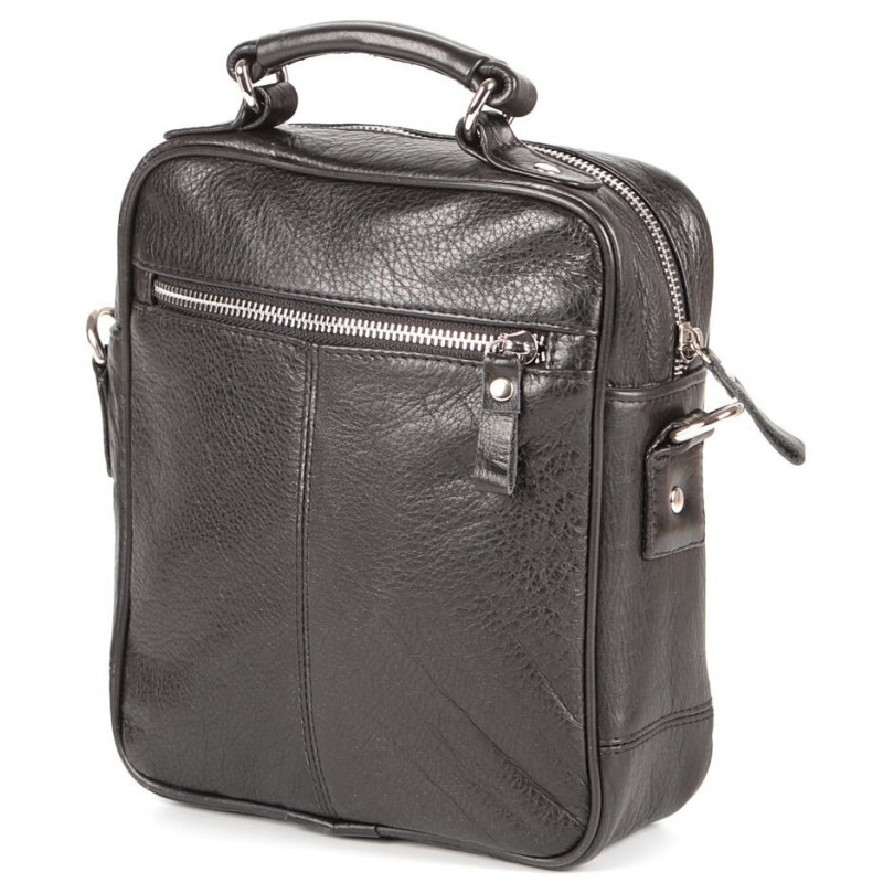 Сумка SHVIGEL з високоякісної шкіри Чорна