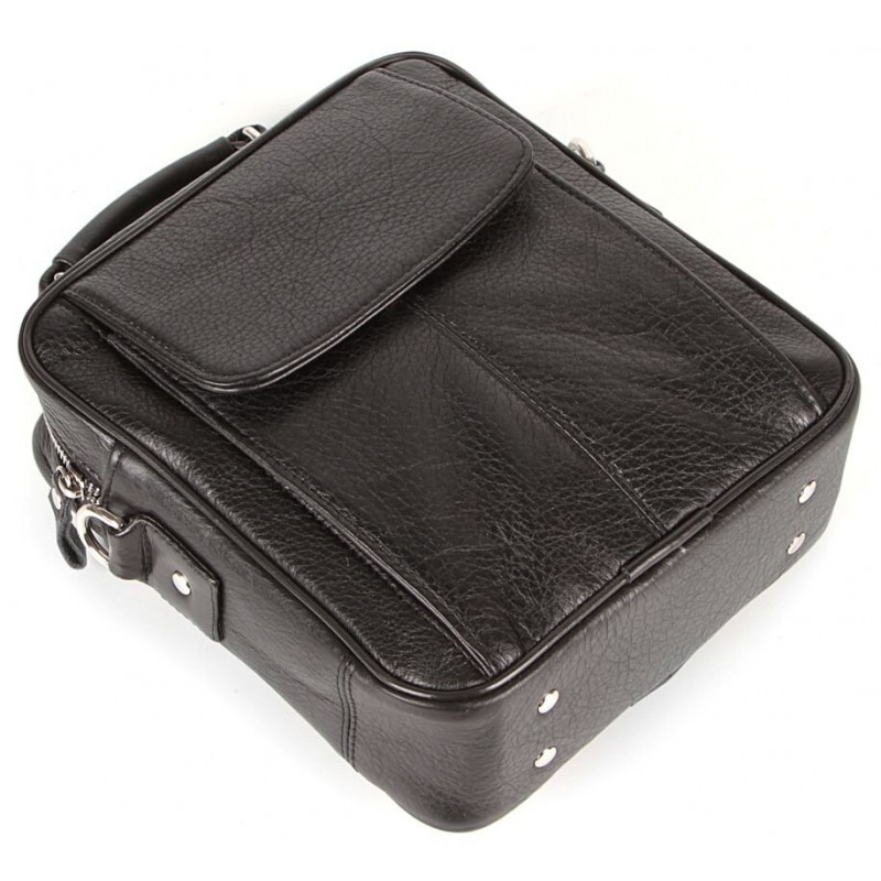 Сумка SHVIGEL з високоякісної шкіри Чорна