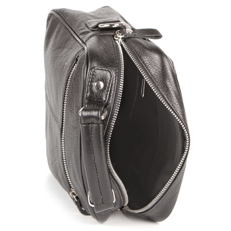 Сумка SHVIGEL з високоякісної шкіри Чорна