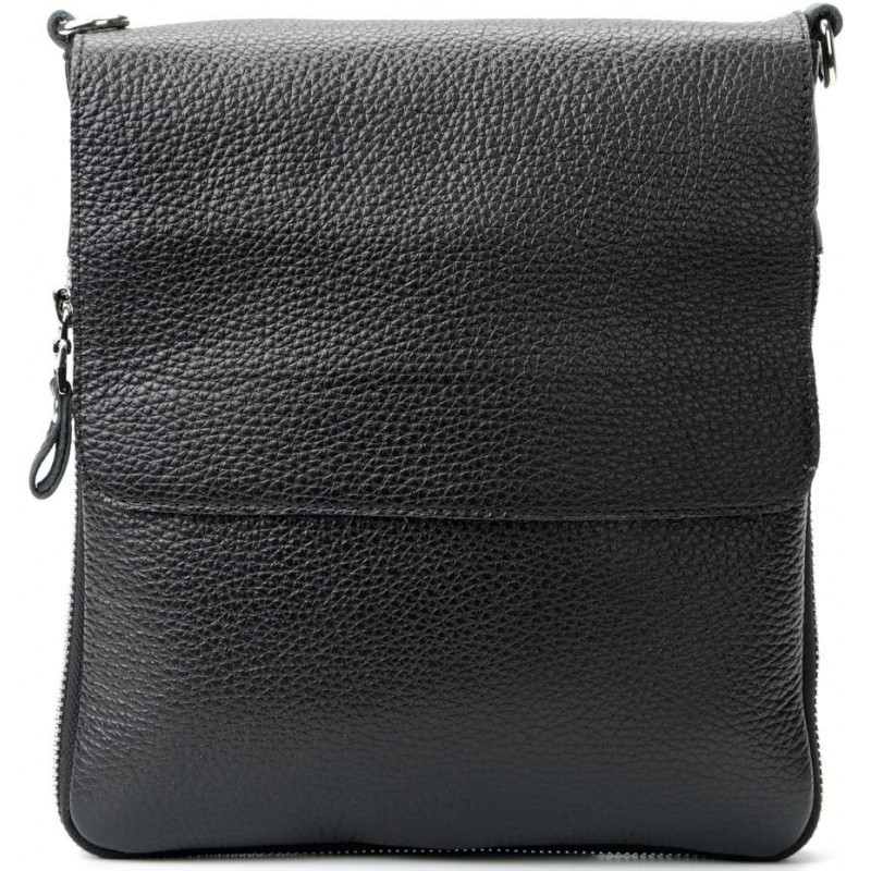 Сумка SHVIGEL из натуральной кожи Черная