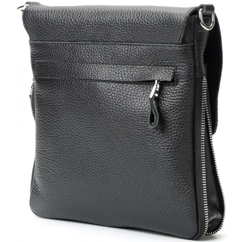 Сумка SHVIGEL из натуральной кожи Черная