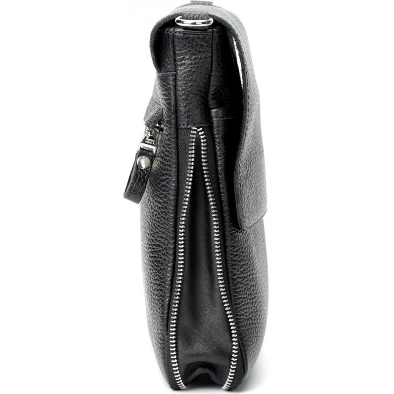 Сумка SHVIGEL из натуральной кожи Черная