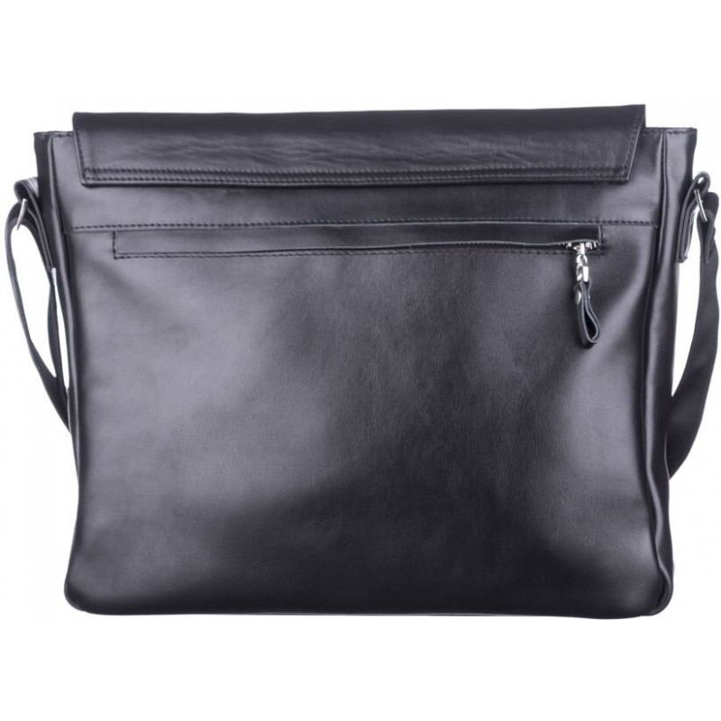 Сумка SHVIGEL кожаная Черная