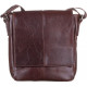 Сумка SHVIGEL кожаная Коричневая