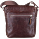 Сумка SHVIGEL кожаная Коричневая