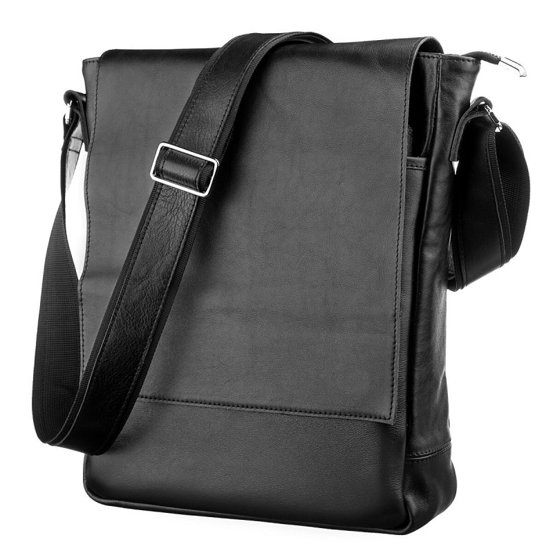 Сумка SHVIGEL кожаная Черная