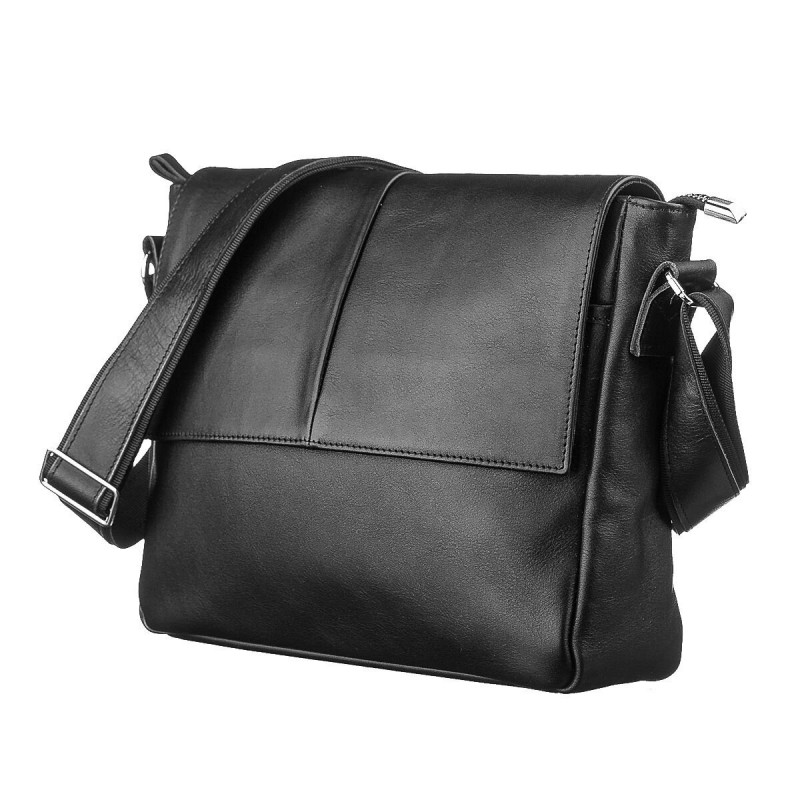 Сумка SHVIGEL кожаная Черная