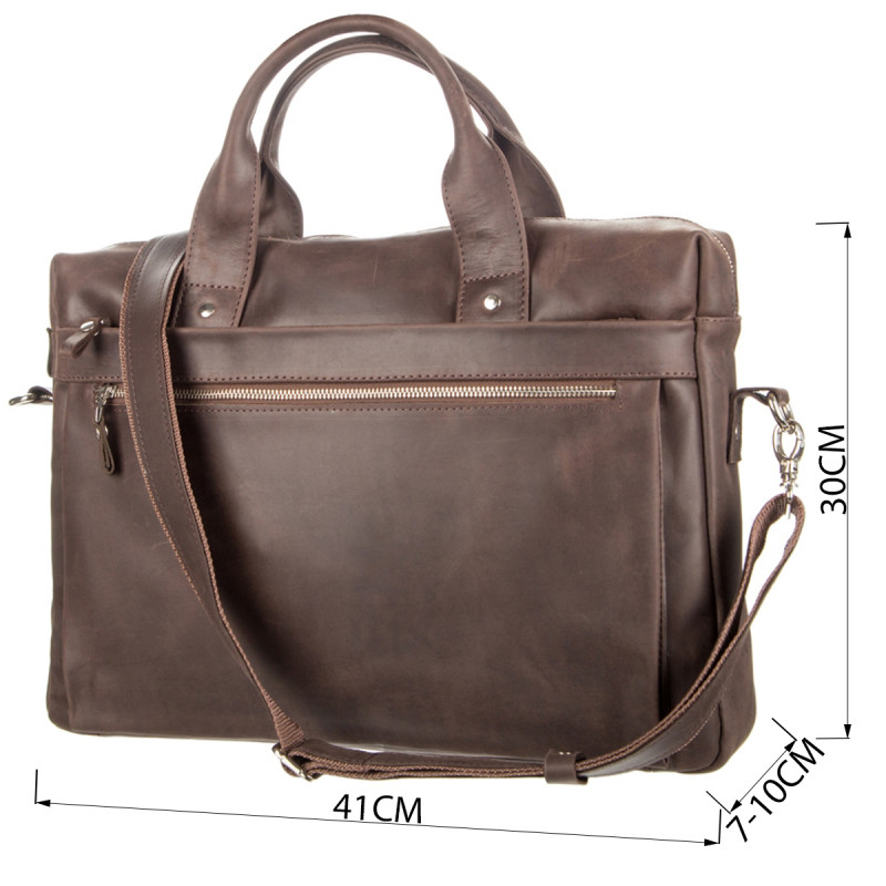 Сумка для ноутбука SHVIGEL Коричневая