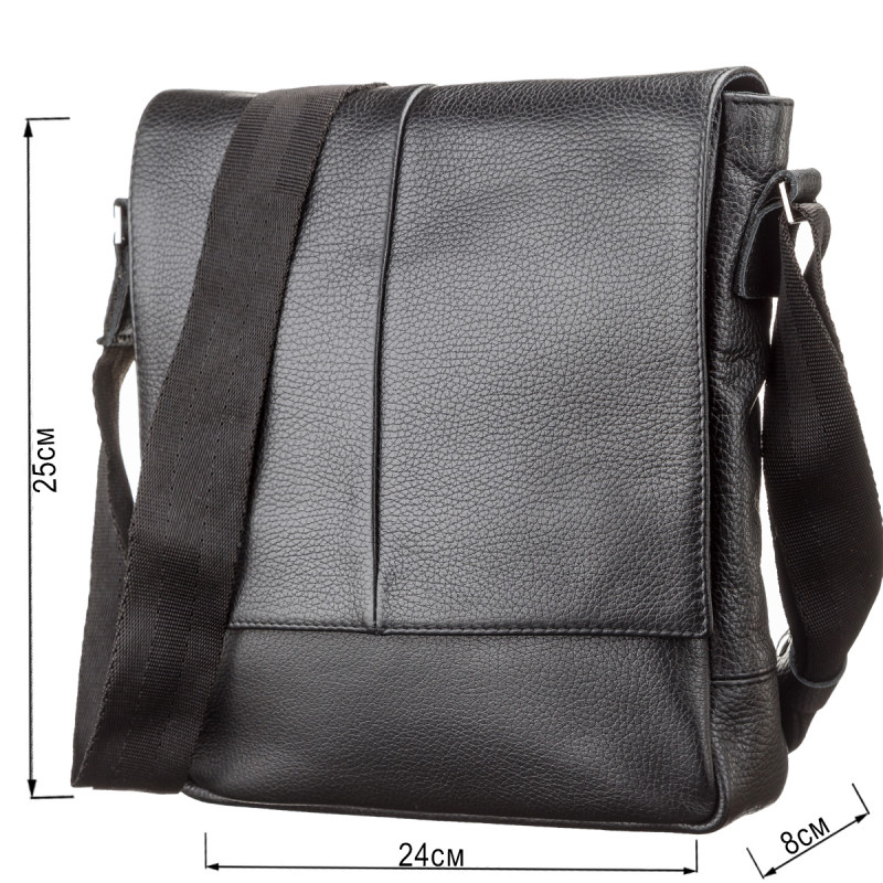 Сумка мужская SHVIGEL Черная