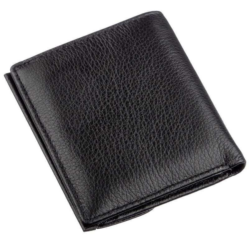 Женский бумажник с монетницей ST Leather Черный