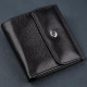 Жіночий гаманець з монетницьою ST Leather Чорний
