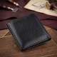Жіночий гаманець з монетницьою ST Leather Чорний