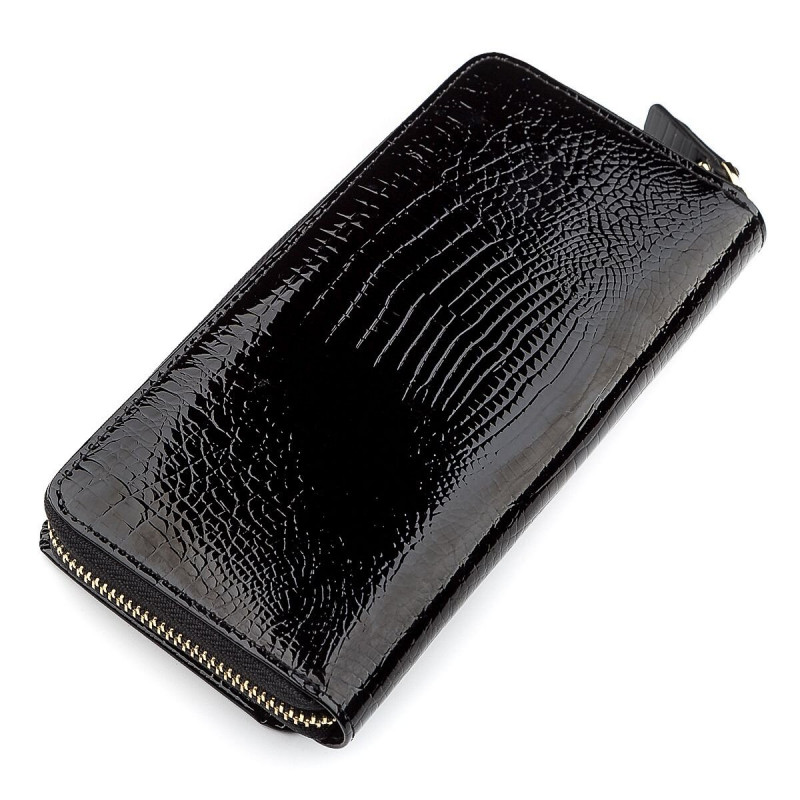 Гаманець жіночий ST Leather (SA) натуральна шкіра Чорний