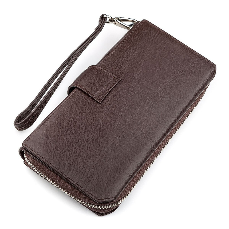 Гаманець жіночий ST Leather (SТ) з натуральної шкіри Коричневий