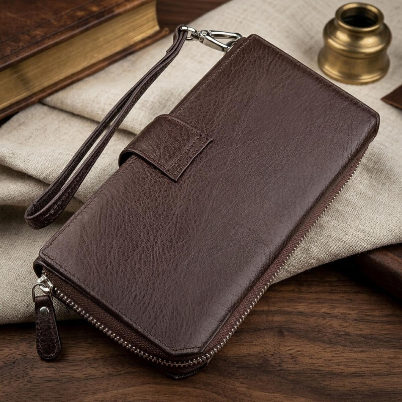 Гаманець жіночий ST Leather (SТ) з натуральної шкіри Коричневий