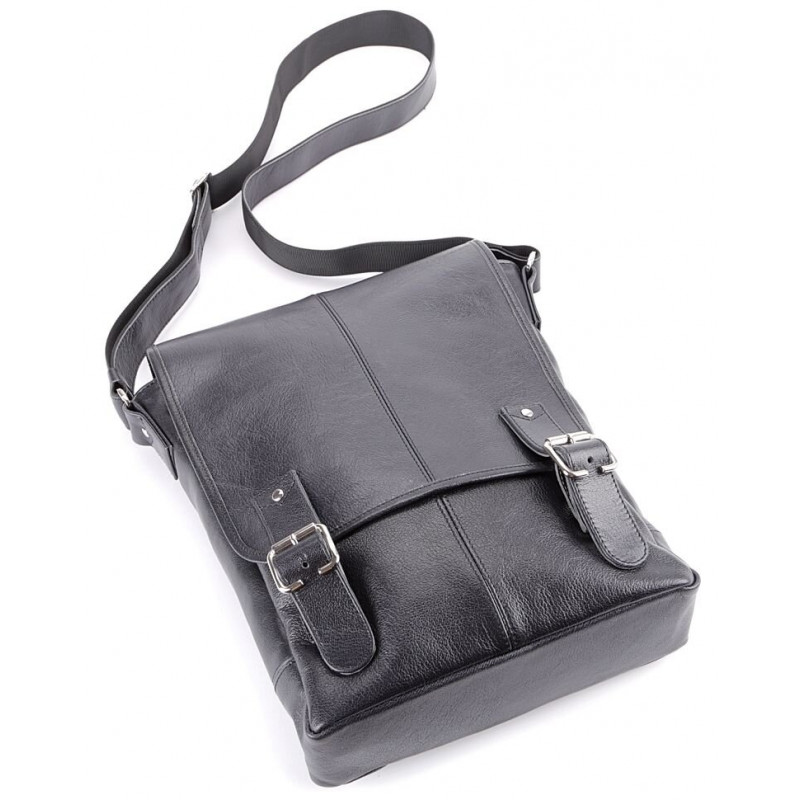 Сумка SHVIGEL з натуральної шкіри Чорна