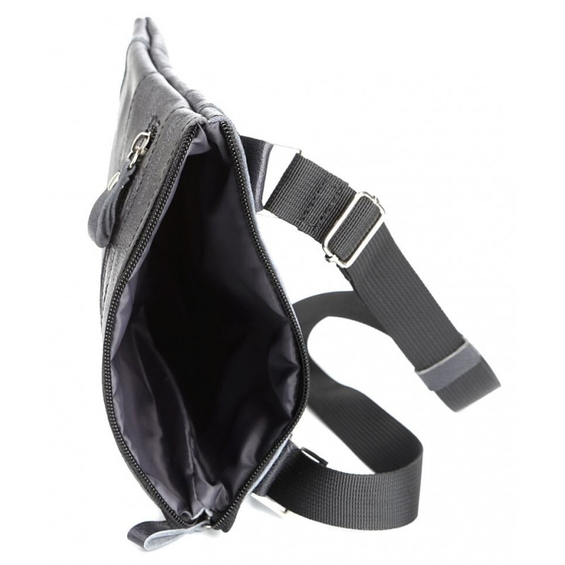 Сумка SHVIGEL кожаная Синяя