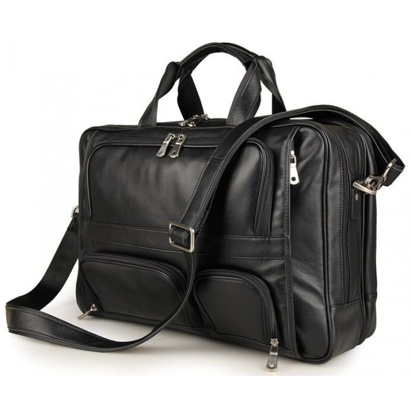 Сумка чоловіча Vintage Чорна