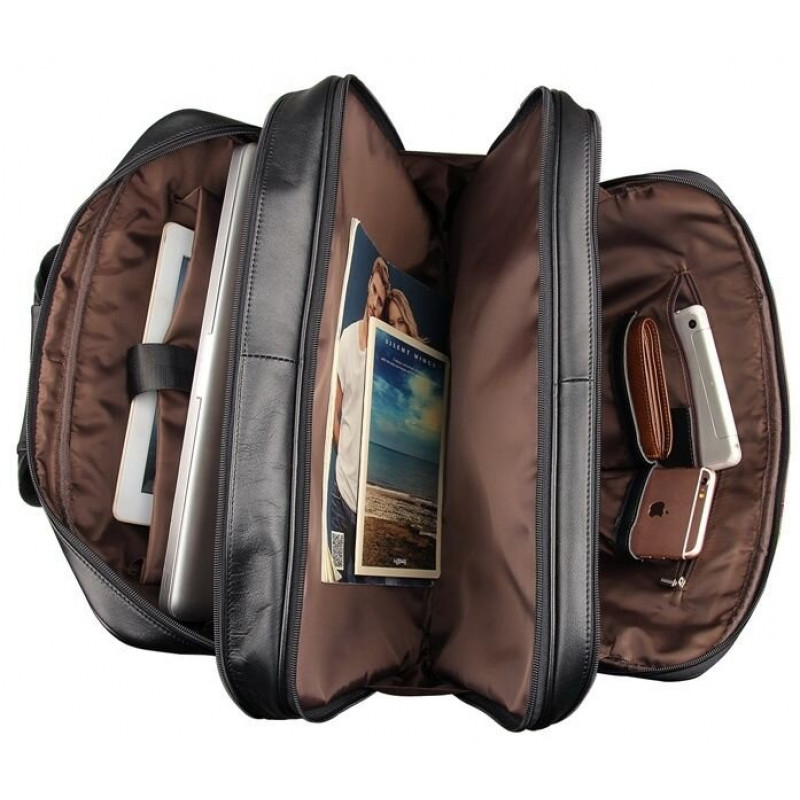 Сумка чоловіча Vintage Чорна