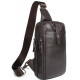Сумка чоловіча шкіряна через плече Vintage Коричнева