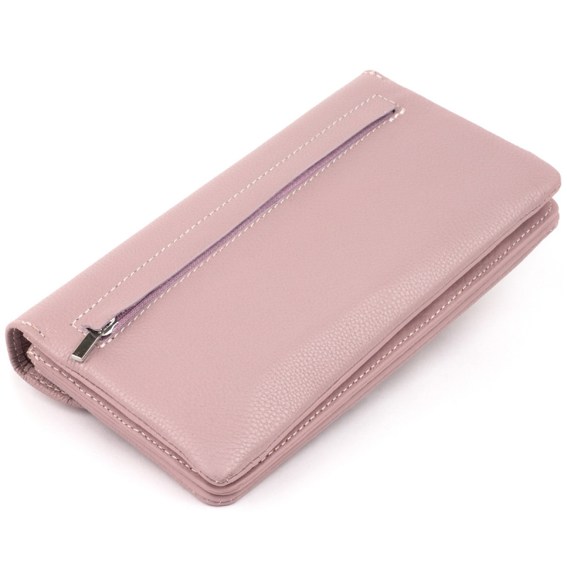 Клатч из кожи женский ST Leather Лиловый