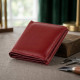 Компактный кошелек женский ST Leather Бордовый