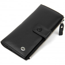 Классический кошелек-клатч ST Leather  Черный