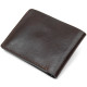Портмоне з натуральної шкіри для чоловіків GRANDE PELLE Коричневий