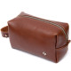 Мужской несессер из натуральной кожи GRANDE PELLE Коричневый