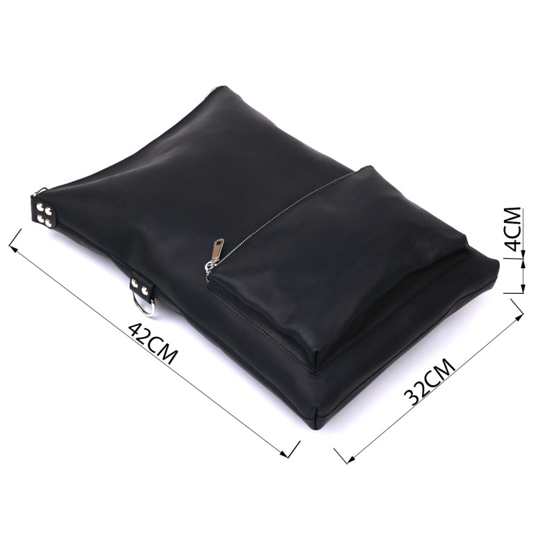 Стильная винтажная женская сумка Shvigel Черный