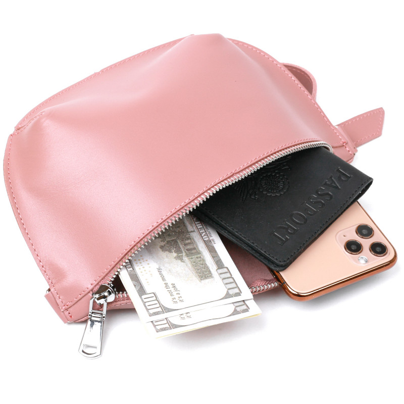 Практичная женская бананка Shvigel Розовый