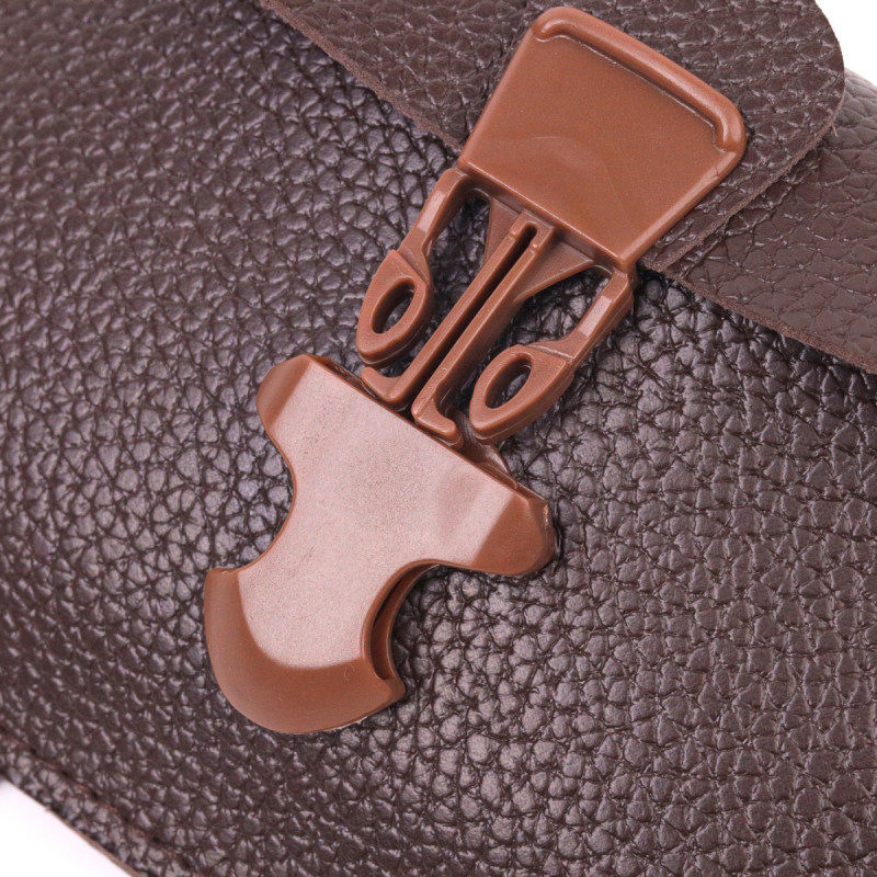 Чехол для телефону на пояс з еко-шкіри Vintage Коричневий