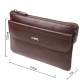 Стильний клатч для чоловіків з натуральної шкіри CANPELLINI Коричневий