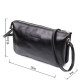 Розкішний жіночий клатч із натуральної шкіри GRANDE PELLE Чорний