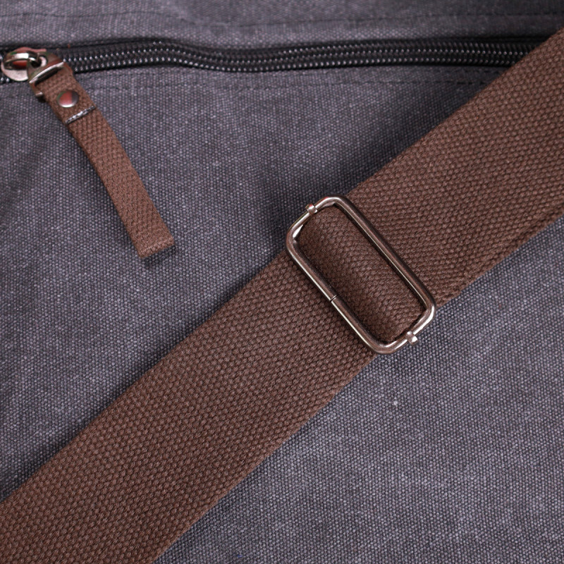 Сумка через плечо для ноутбука " из плотного текстиля Vintage Черный