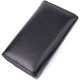 Практичная ключница из натуральной кожи ST Leather Черный