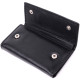 Практичная ключница из натуральной кожи ST Leather Черный