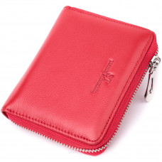 Симпатичный женский кошелек из натуральной кожи ST Leather Красный