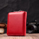 Симпатичный женский кошелек из натуральной кожи ST Leather Красный