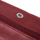 Вместительная ключница из натуральной кожи ST Leather Бордовый