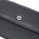 Женское портмоне с блоком для карт из натуральной кожи ST Leather Черный