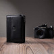 Практичный кошелек с монетницей из натуральной кожи ST Leather Черный