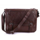 Сумка чоловіча Vintage під формат А Коричнева