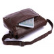 Сумка чоловіча Vintage під формат А Коричнева