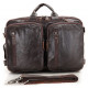 Сумка чоловіча Vintage трансформер Коричнева