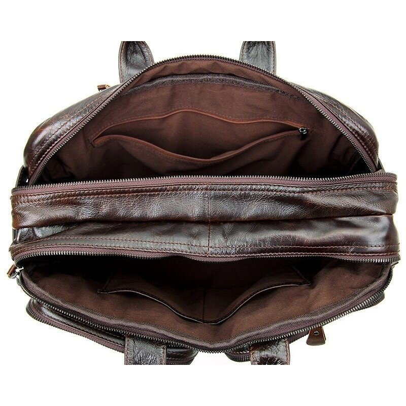 Сумка чоловіча Vintage трансформер Коричнева