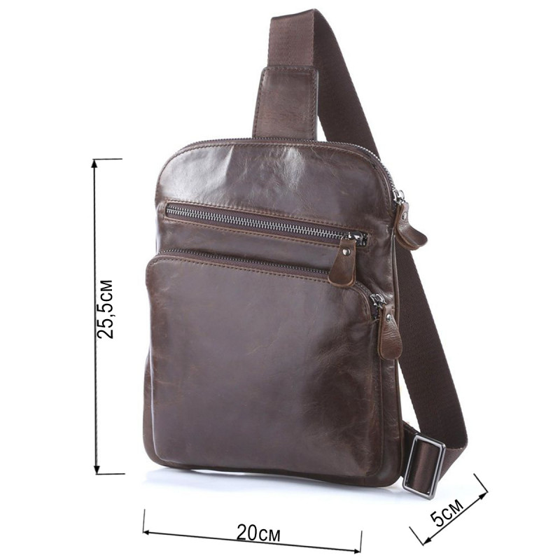 Сумка мужская Vintage Коричневая